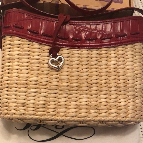 Brighton Handbags - SALE!!! Brighton Straw/Raffia Shoulder Bag